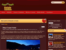 Tablet Screenshot of natalecapodanno.info